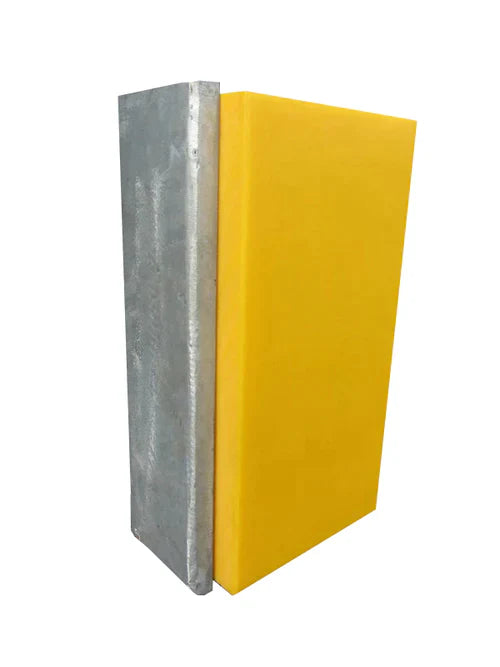 Heavy Duty Iron cladding Dock Rubber block with PE plate 465 x 280 x 160mm(H)