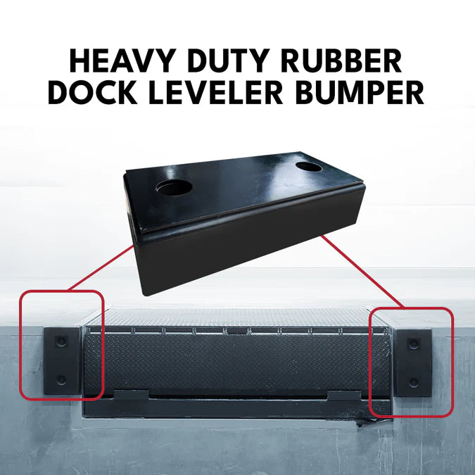Heavy-Duty Rubber Dock Leveler Bumper
