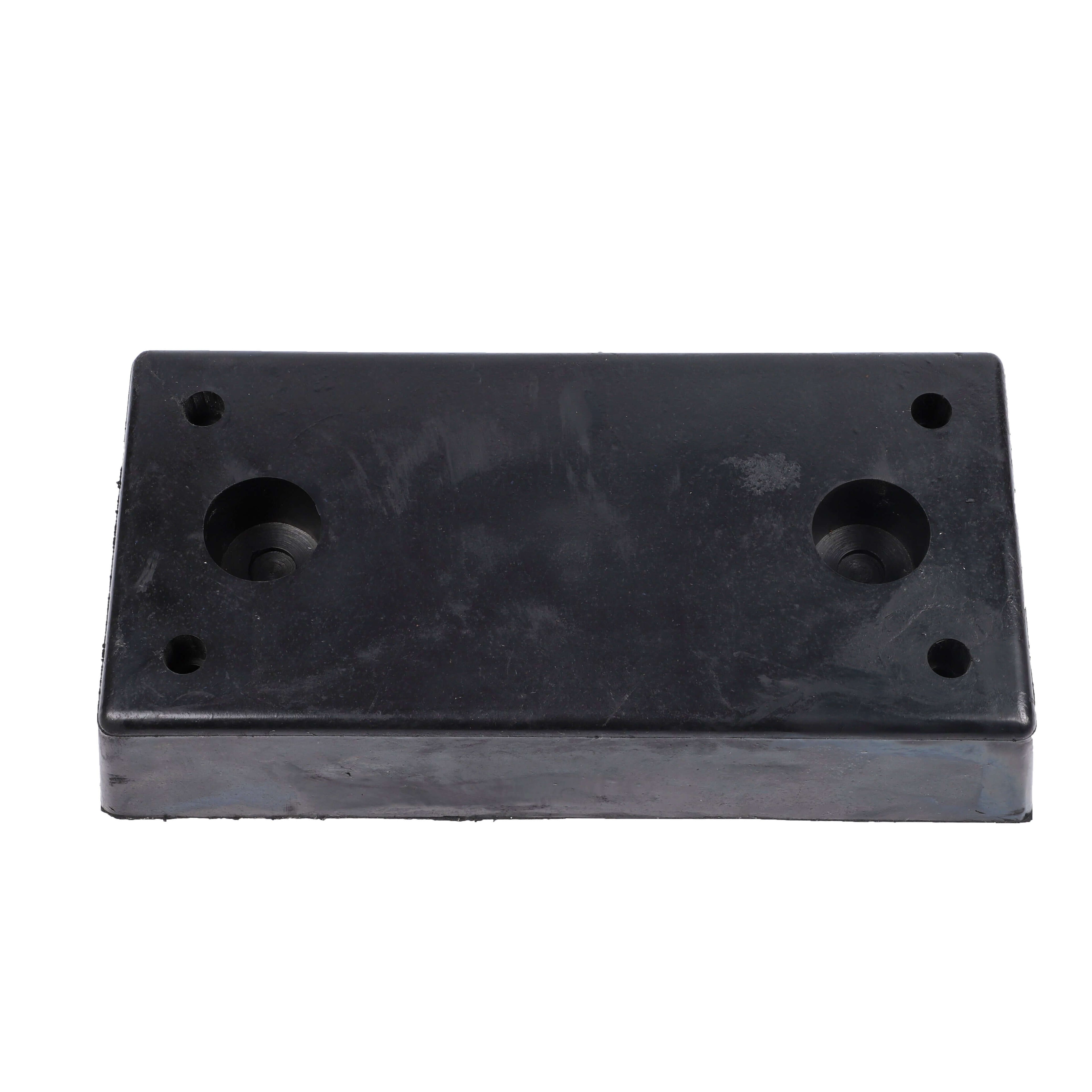 Heavy Duty Dock Rubber with 10mm Stainless Steel plate 500 x 250 x 100mm(H)