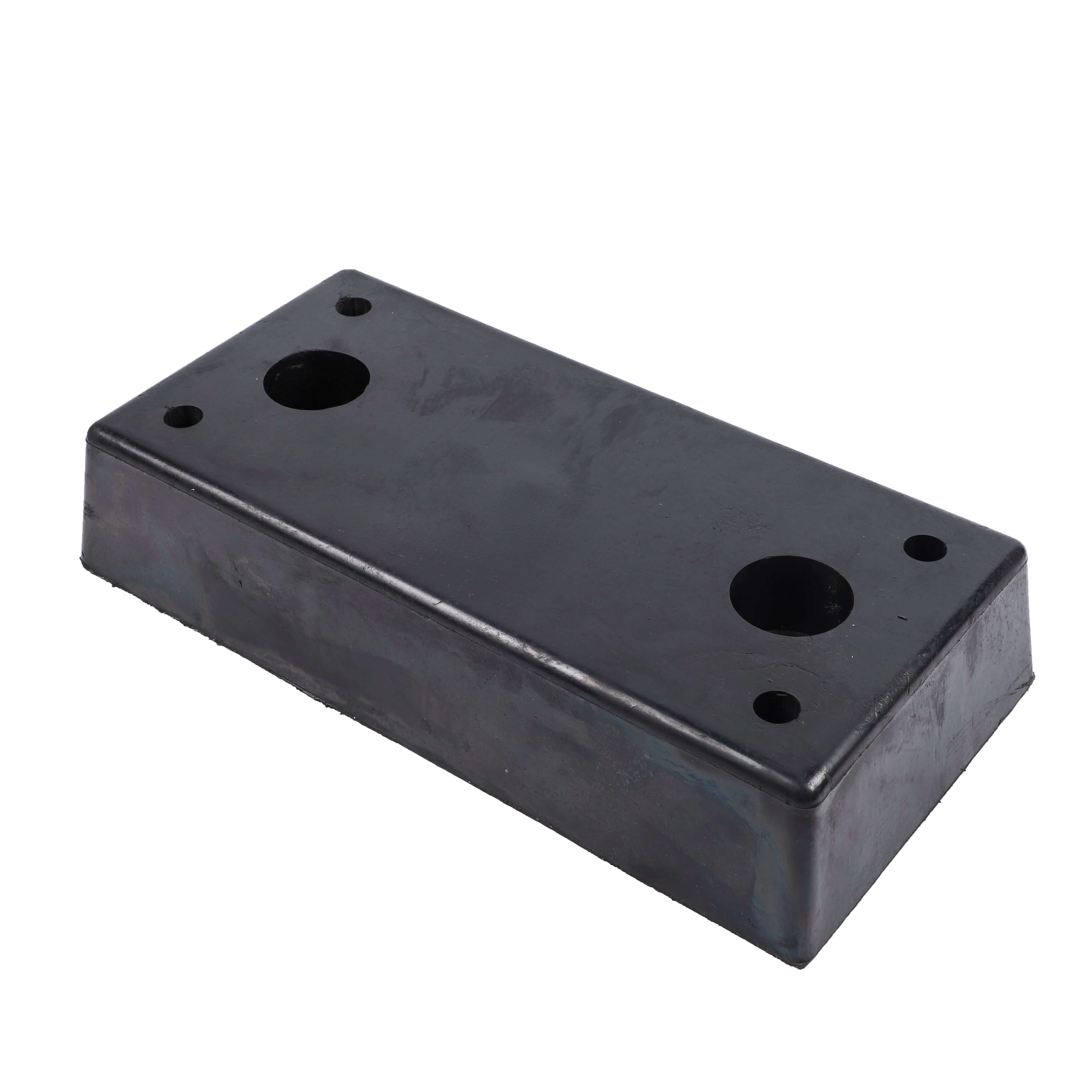 Heavy Duty Dock Rubber with 10mm Stainless Steel plate 500 x 250 x 100mm(H)