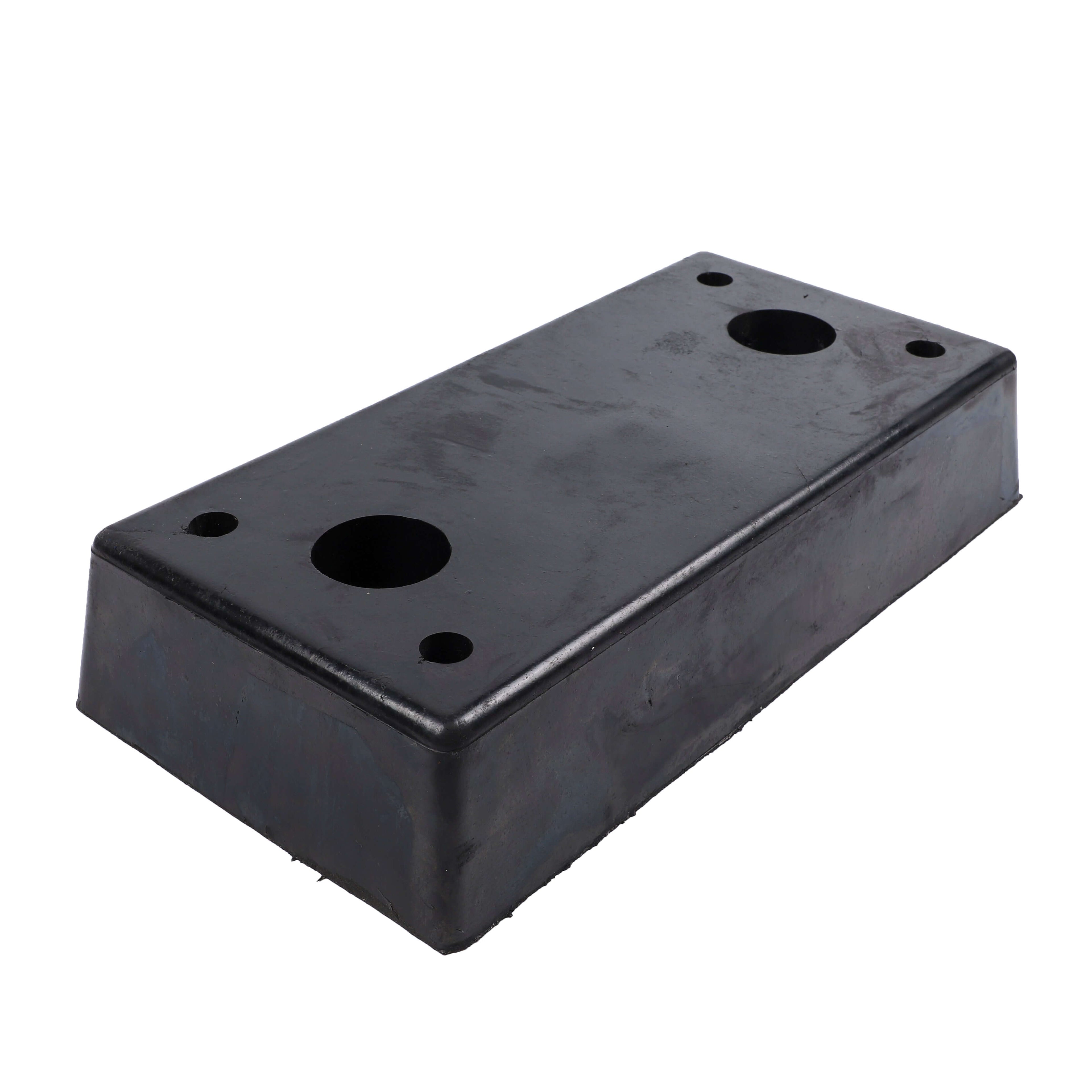 Heavy Duty Dock Rubber with 10mm Stainless Steel plate 500 x 250 x 100mm(H)