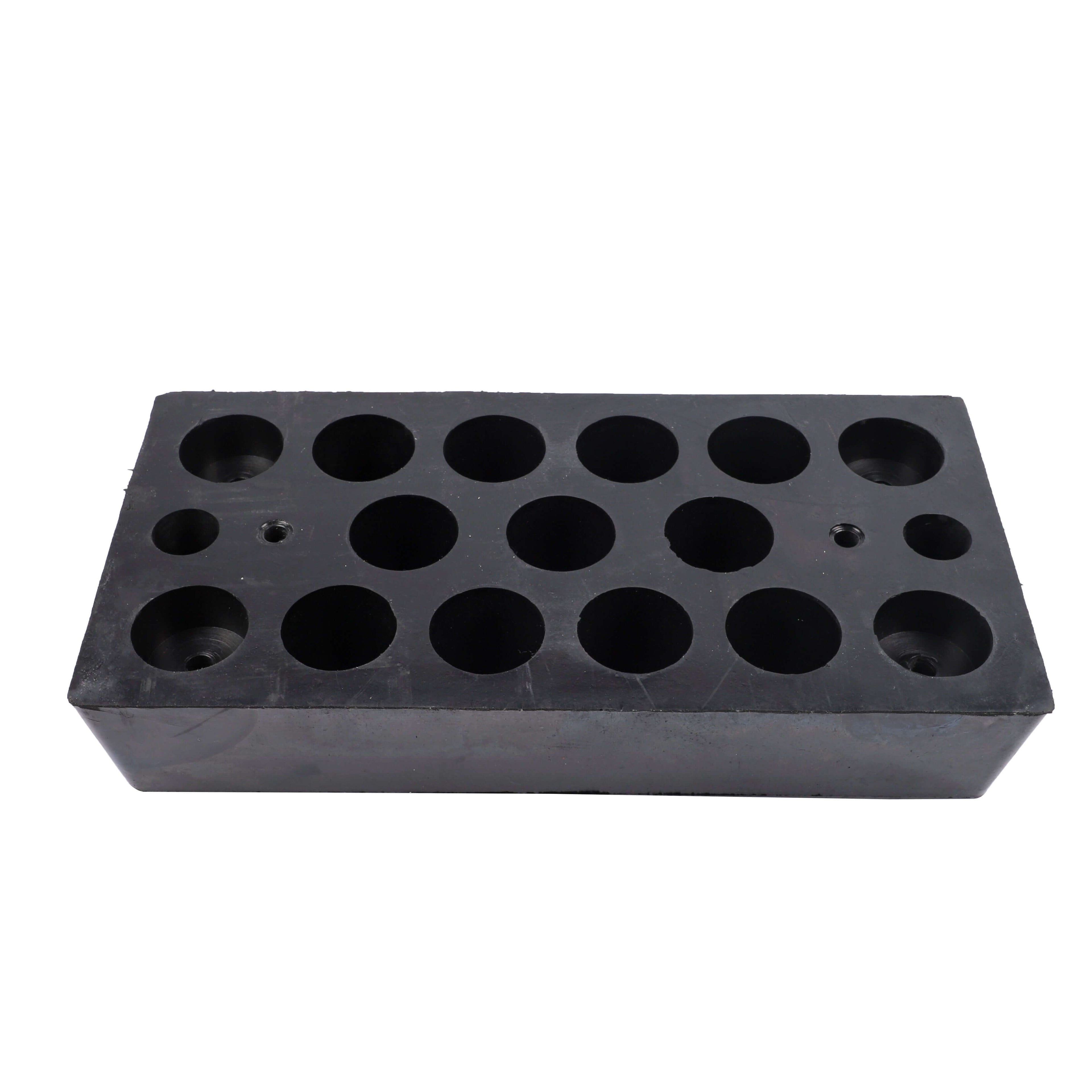 Heavy Duty Dock Rubber with 10mm Stainless Steel plate 500 x 250 x 100mm(H)