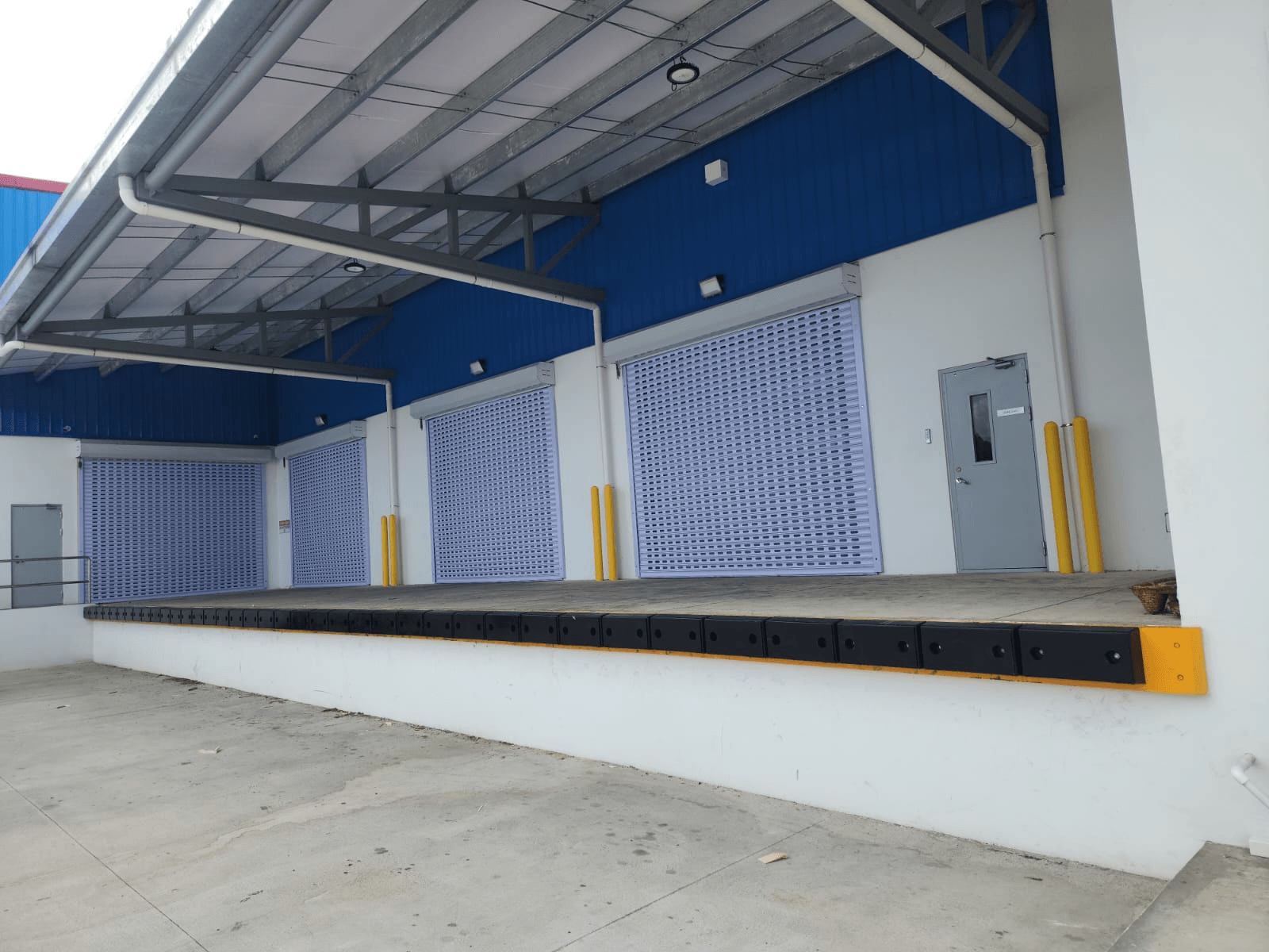 Heavy Duty Dock Rubber with 10mm Stainless Steel plate 500 x 250 x 100mm(H)