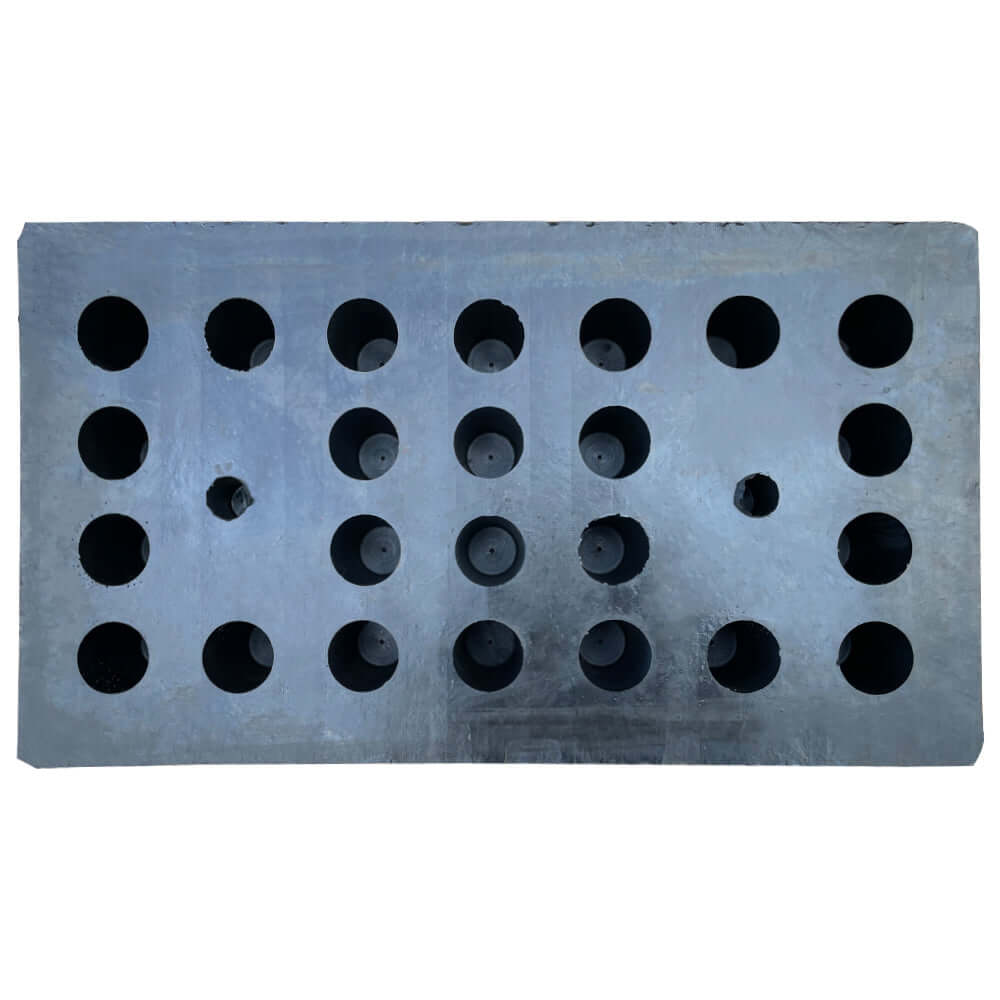 Heavy Duty Dock Rubber with PE plate 500 x 250 x 100mm(H)