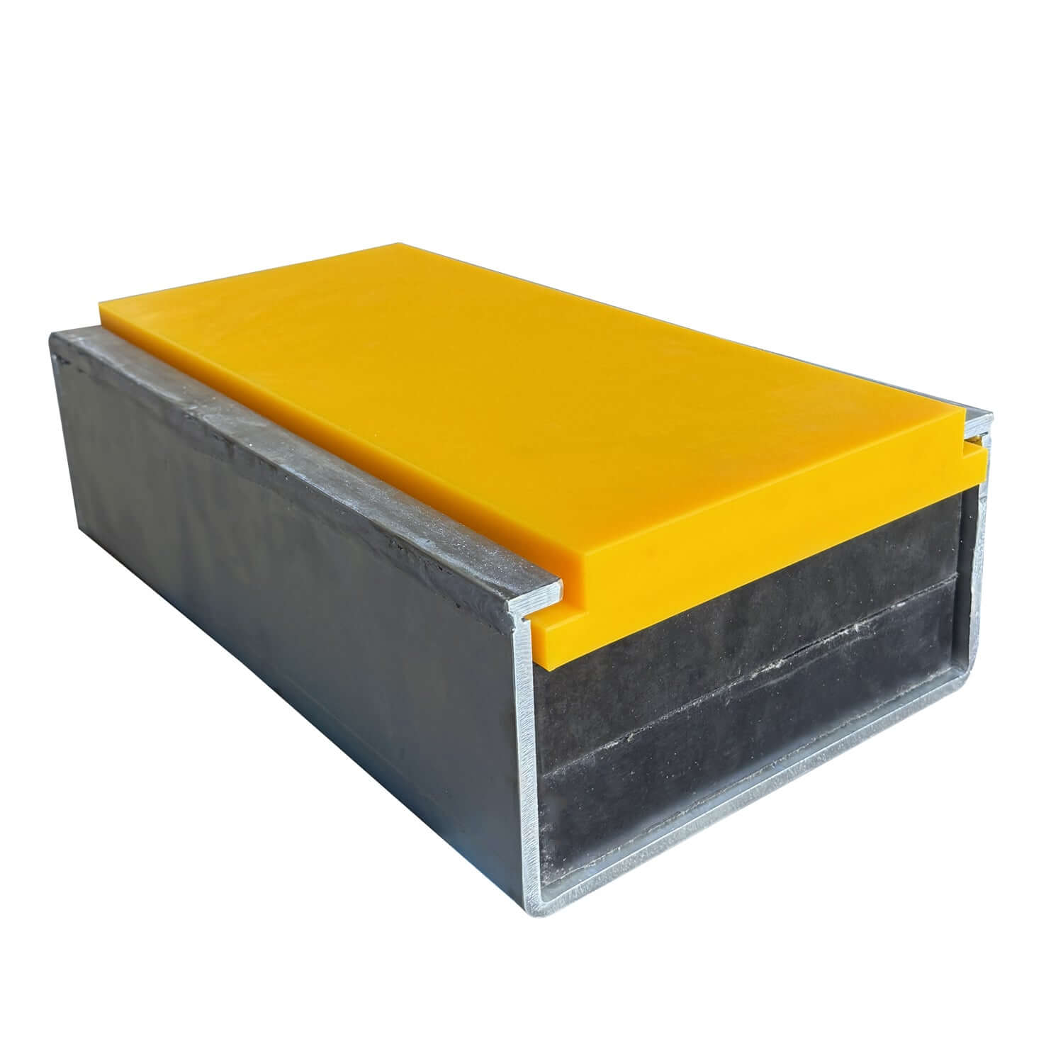 Heavy Duty Iron cladding Dock Rubber block with PE plate 465 x 280 x 160mm(H)