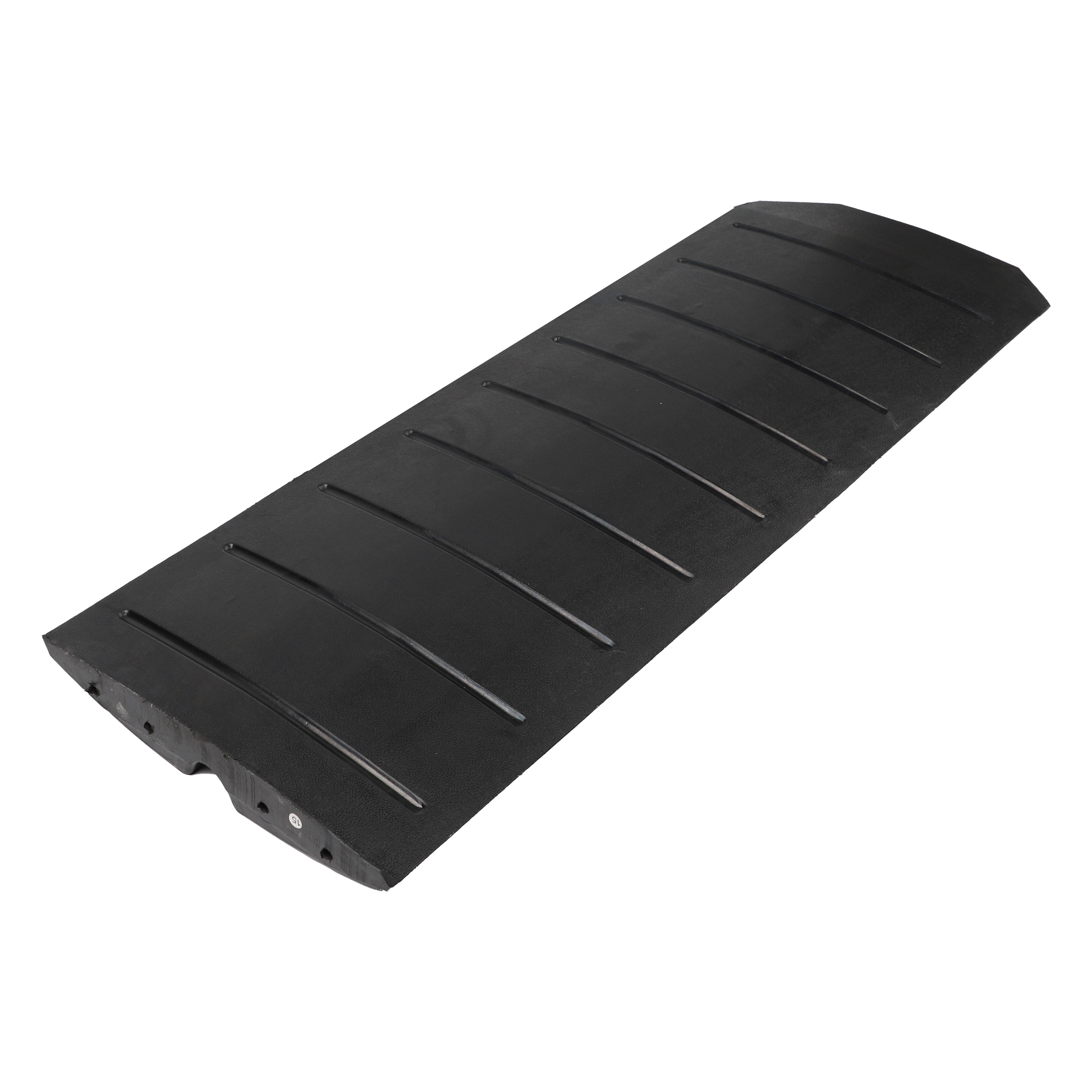 Premium Driveway Rubber Kerb Ramp 1.2m - End Module