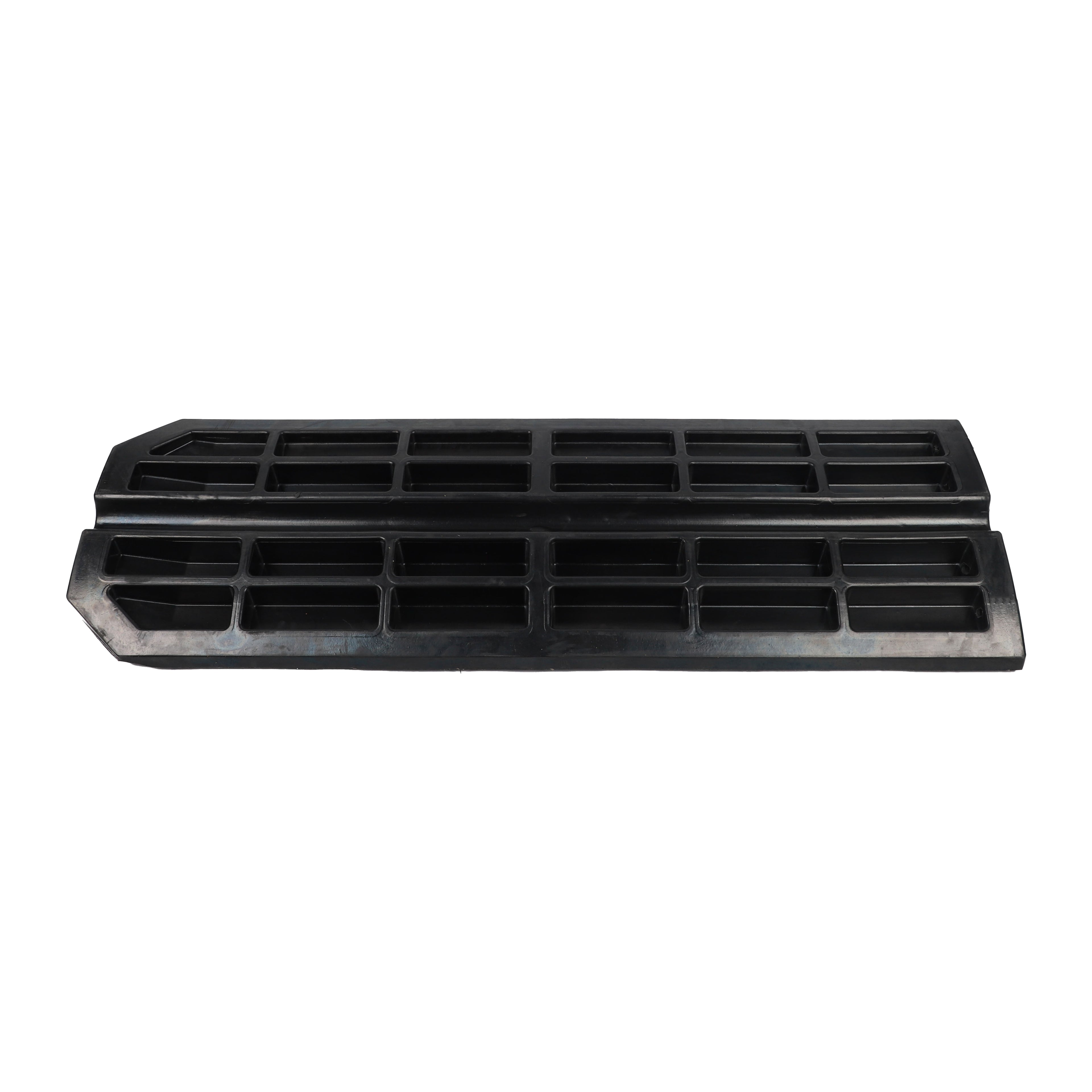 Premium Driveway Rubber Kerb Ramp 1.2m - End Module
