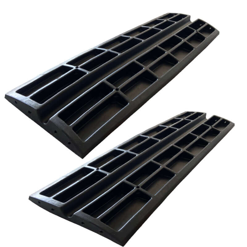 Driveway Rubber Kerb Ramp in 1.2m Sections for Rolled-Edge Kerb