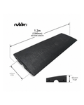 Premium Driveway Rubber Kerb Ramp 1.2m - Centre Module