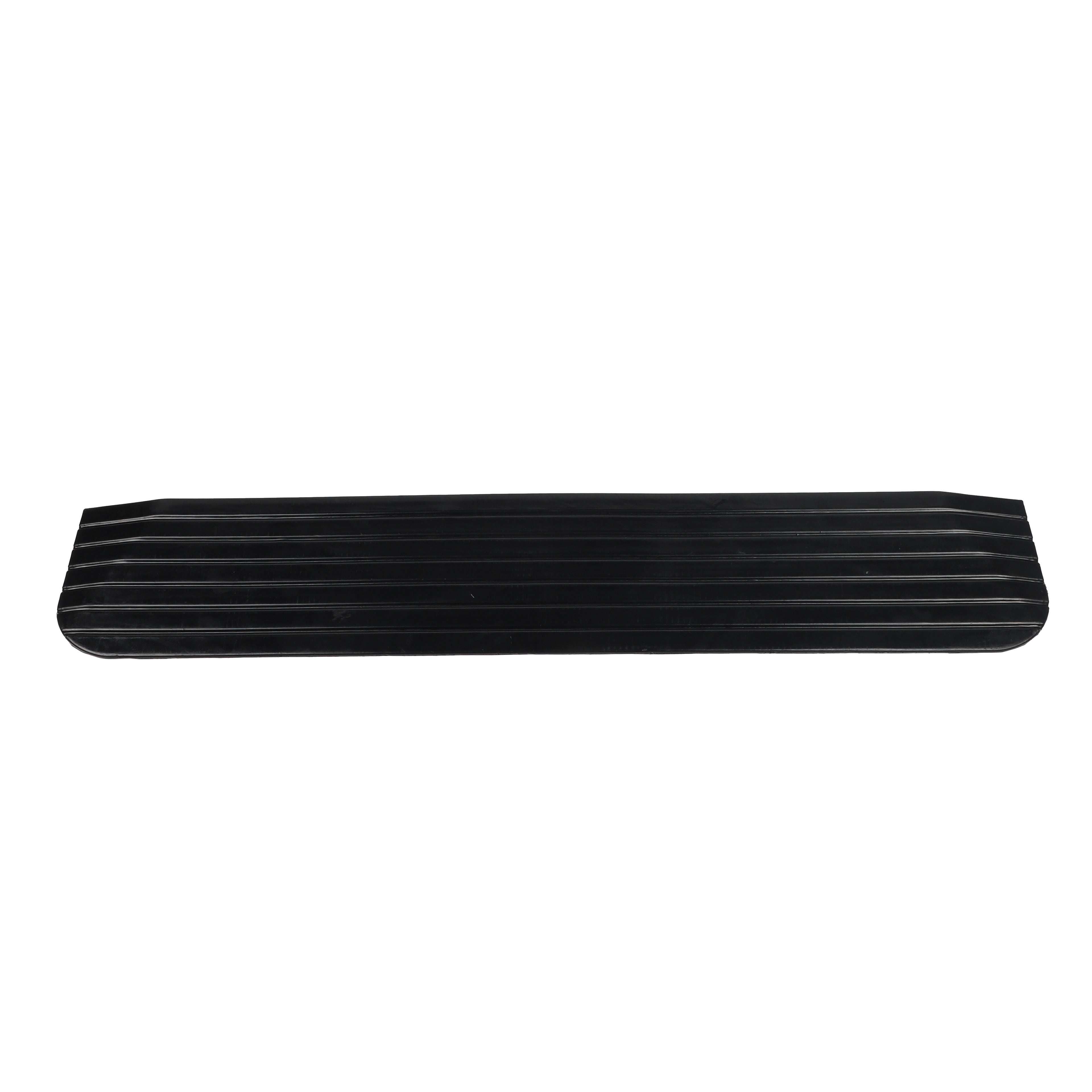 Solid Rubber Wheelchair Threshold Door Ramp With Winged Edges